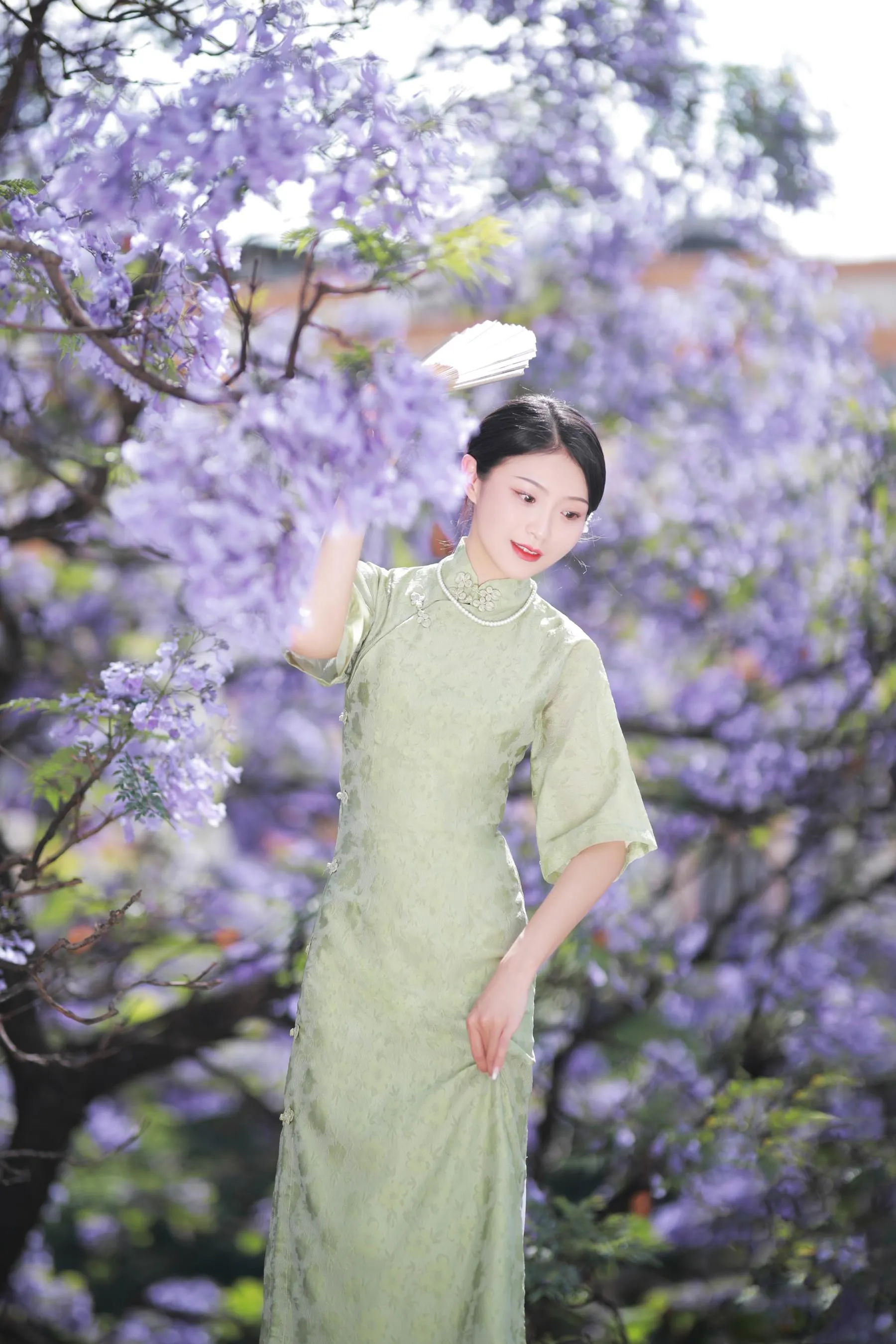 [艺图语] 2022.06.20 蓝花楹 nya酱的铃铛铛 [24P]插图5